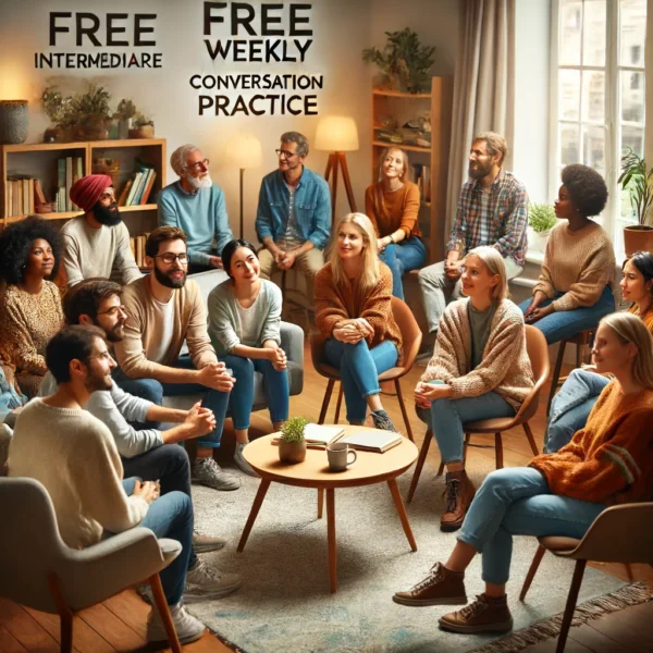 Free Weekly English Intermediate Conversation Practice